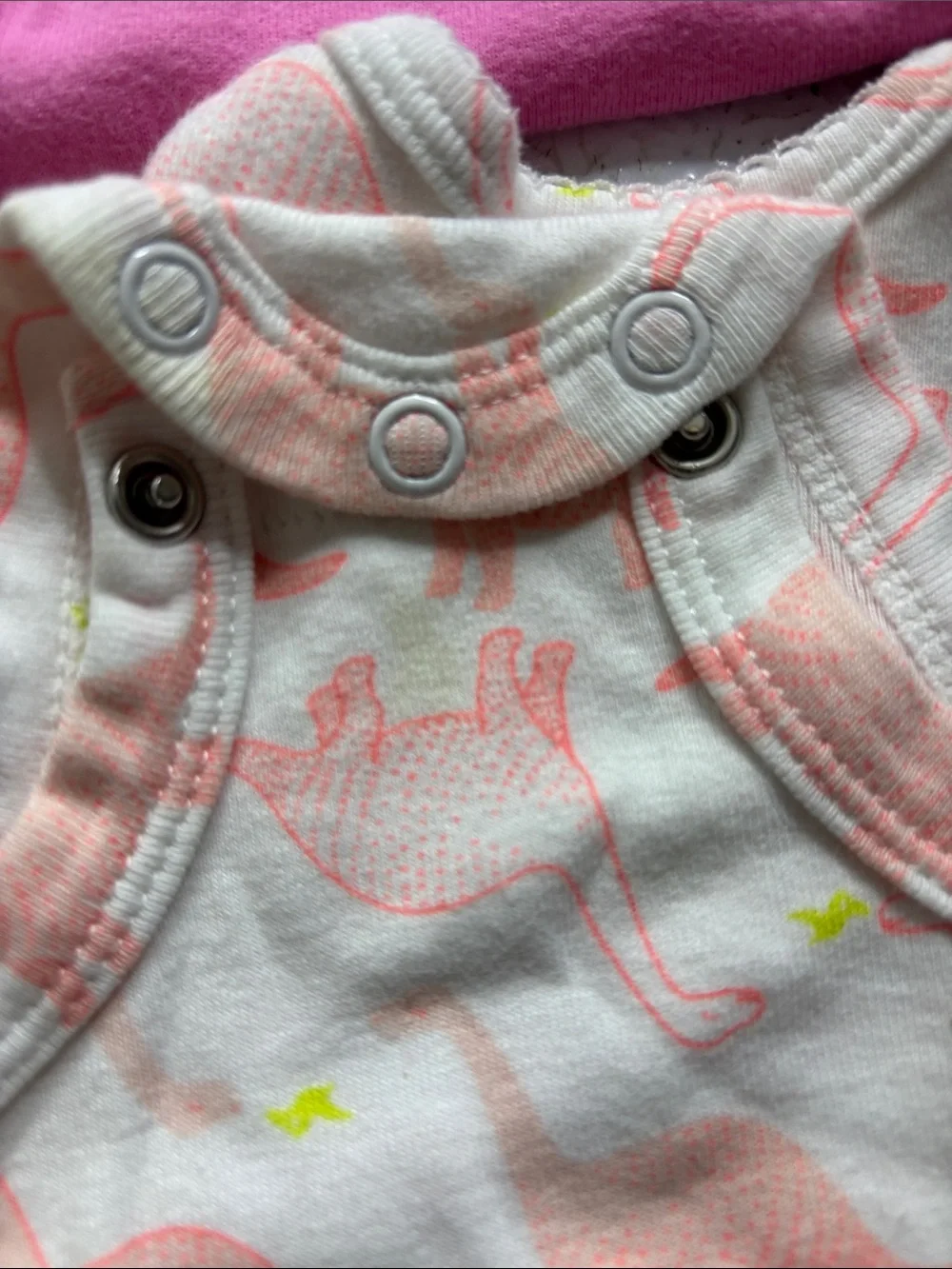 494 - Baby Girl Short Sleeve Onesie Bundle - Pastel Pink, Mint, Gray & Floral